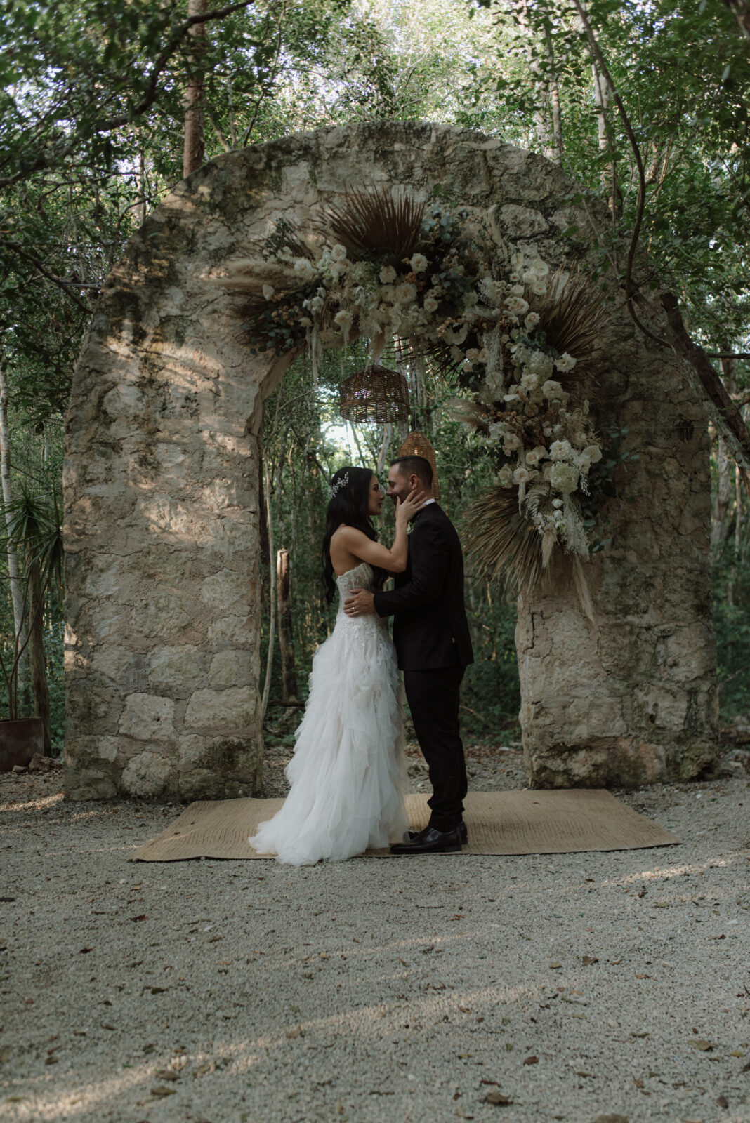 Elopement at Arcadia Tulum in Tulum, Mexico